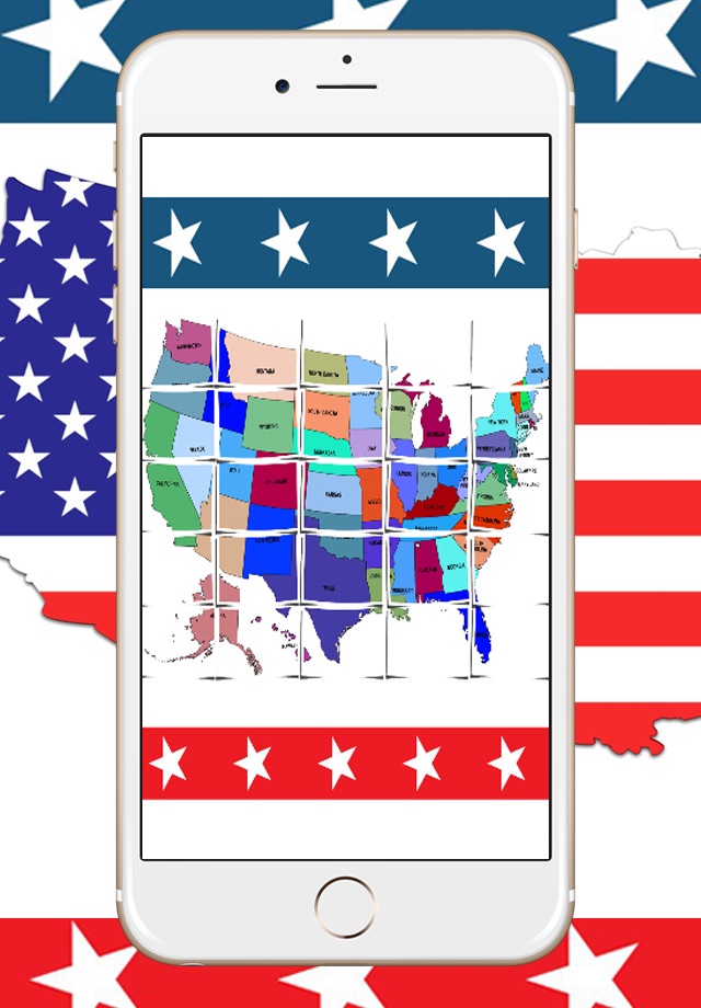 50 States Of United And America Capital Map Quiz screenshot 2