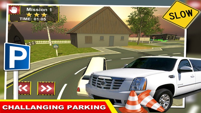 3D Limo Driver Parking Simulator Free Ga