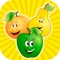 “Kids Learning Fruits and Veggies” is a free educational game for children between 1 and 5 years of age