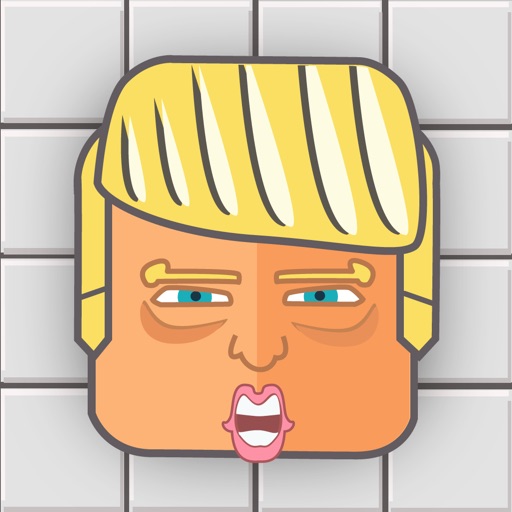 Trump's Face Wall - Build Donald Trumps Wall Games Icon