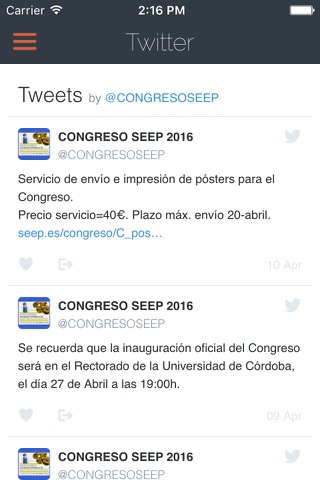 CongresoSEEP screenshot 3