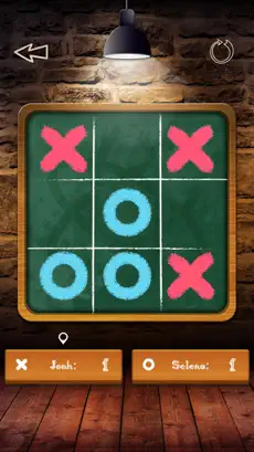 Imágen 1 Tic Tac Toe Pro - Glow Multiplayer Online 2 Player Free with friend ( 3 in a row ) iphone