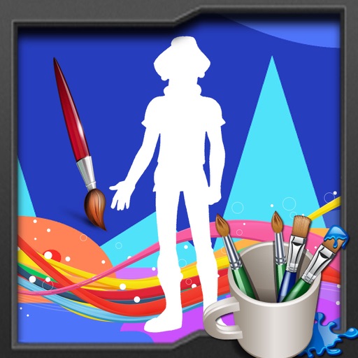 Paint Kids Game Team Galaxy Edition icon