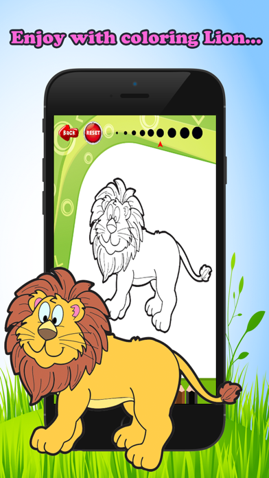 How to cancel & delete Coloring Book games free for children age 1-10: These cute animal lion coloring pages provide hours of fun activities from iphone & ipad 3