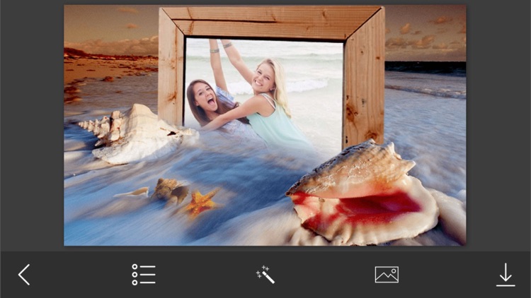 Beach Photo Frame - Amazing Picture Frames & Photo Editor