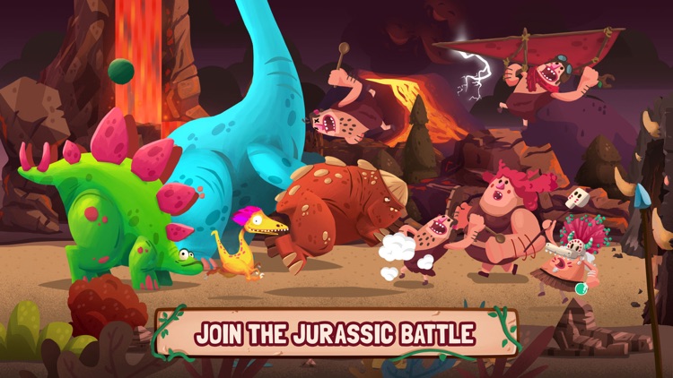 Dino Bash - Defend & Fight screenshot-4