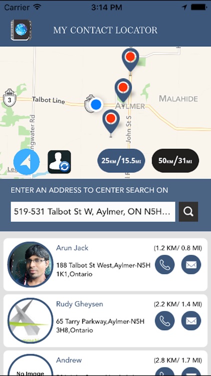 My Contact Locator