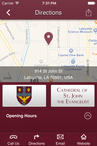 Cathedral of St. John the Evangelist - Lafayette, LA screenshot 3