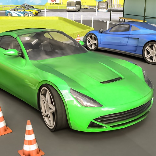 Futuristic Racing car parking for Speed Racer iOS App