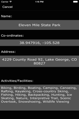 Colorado State Parks! screenshot 3