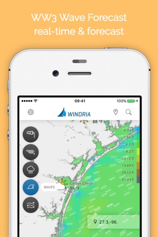 Windria - Gulf of Mexico (NOAA high-res wind/marine forecast) screenshot 3