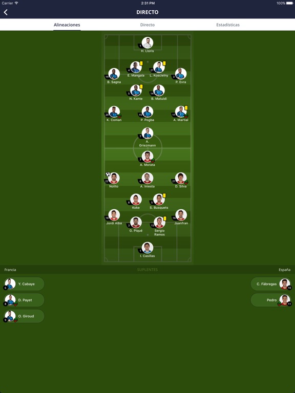 【图】Euro 2016 – Resultados en Directo, Eurocopa Fútbol(截图3)