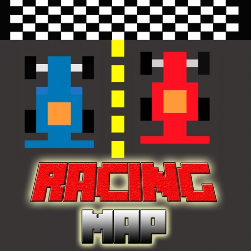 MINECAR RACING MAP MOD Free for Minecraft PC Edition - Multiplayer Mini Cars Race Guide Icon