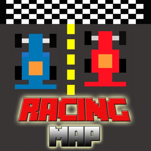 MINECAR RACING MAP MOD Free for Minecraft PC Edition - Multiplayer Mini Cars Race Guide icon