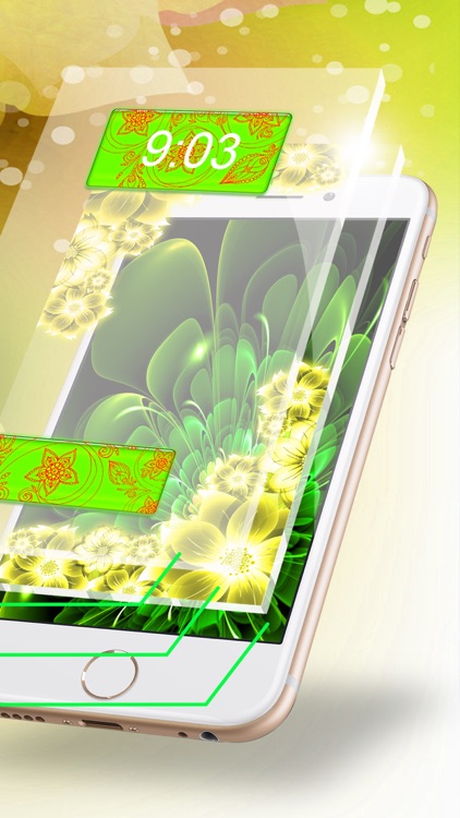 Neon Flower Wallpaper.s Collection – Glow.ing Background and Custom Lock Screen Themes