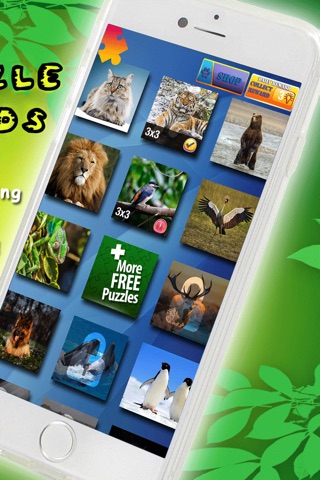 Animal Jigsaw Puzzle Game For Kids : Match All The Pieces To Solve Images Of Animals screenshot 2