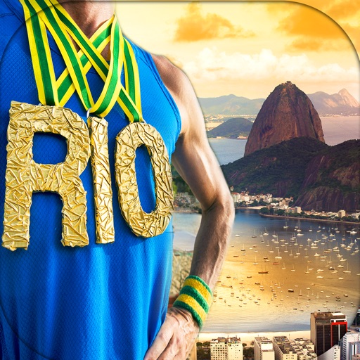 Rio De Janeiro Wallpaper – Brazil Flag & Football Background Theme.s 2016 icon