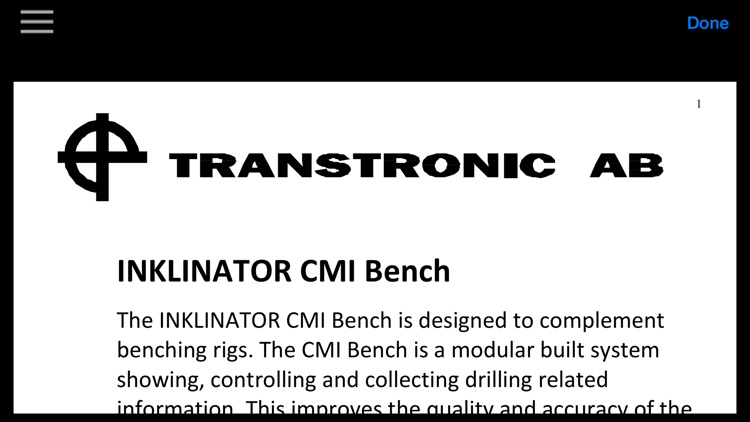 CMI System Remote Control