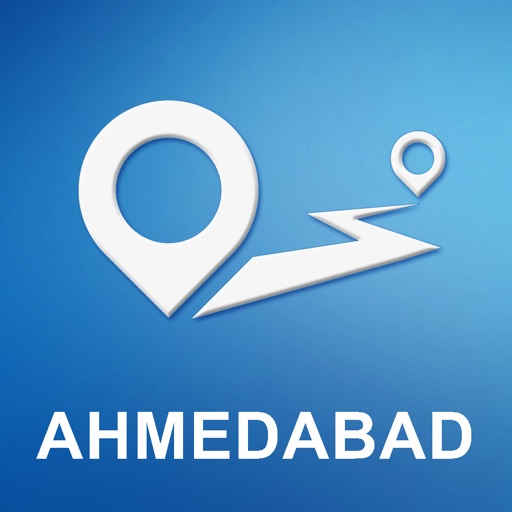 Ahmedabad, India Offline GPS Navigation & Maps icon