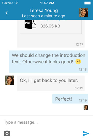 Incentive Messenger screenshot 2