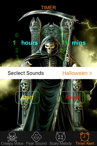 Halloween Night Sound Effects Box & Timer Alert screenshot 2