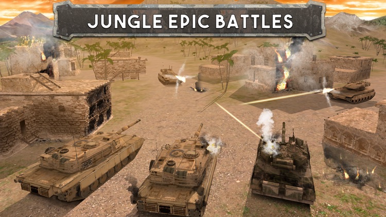 Tank Battle: Army Warfare 3D Full - Join the war battle in armored tank!