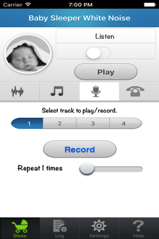 Baby Sleep White noise screenshot 3