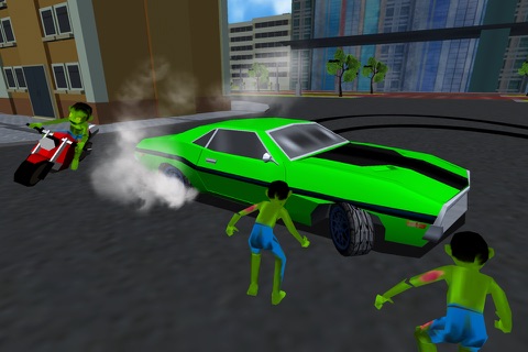 Drift Cars Vs Zombies - Kill eXtreme Undead in this Apocalypse Outbreak Racing Simulator Game Pro screenshot 2