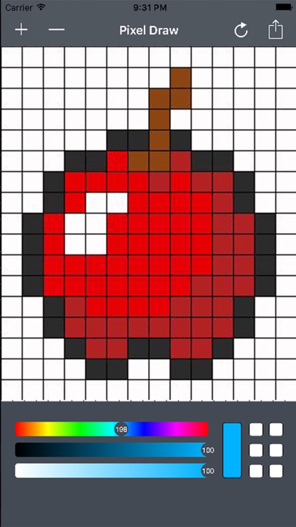 PixelPad - Draw in Grids to Make Pixel Art by Shuvo Roy