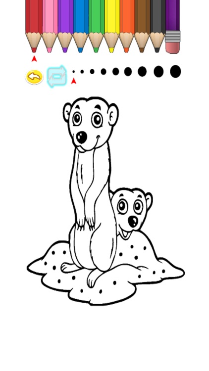 Kids Coloring Book - Cute Cartoon Kazumi