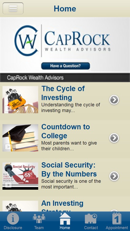 CapRock Wealth Advisors