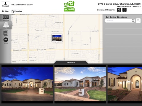 Tee 2 Green Real Estate for iPad screenshot 3