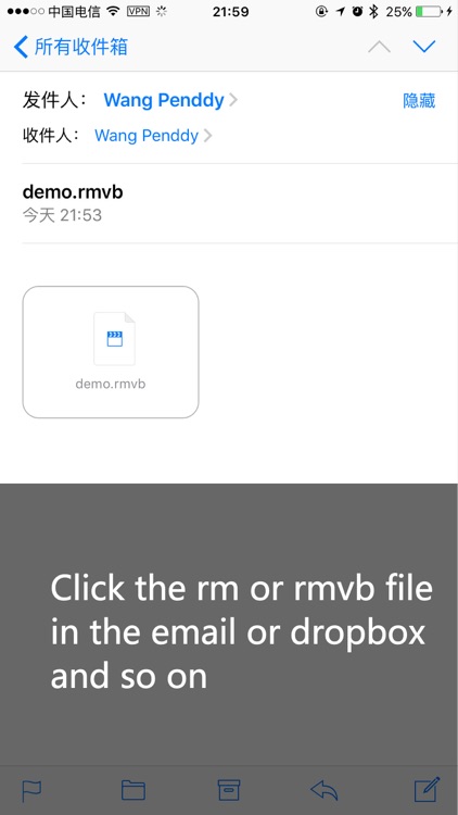 Rmvb Player - open rm or rmvb file in email attachment or online storage