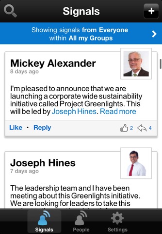 Socialtext Mobile screenshot 2