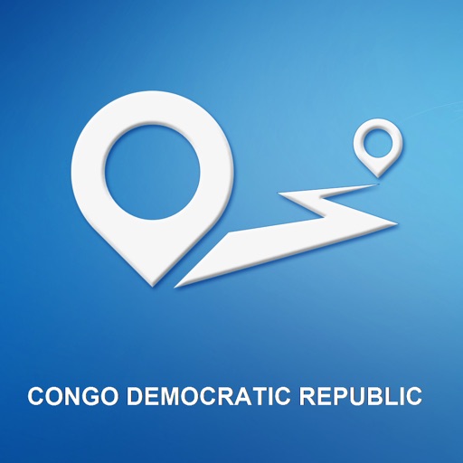 Congo Democratic Republic Offline GPS Navigation & Maps icon