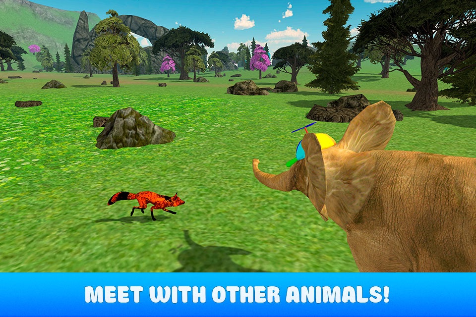 Wild Flying Elephant Simulator 3D screenshot 3