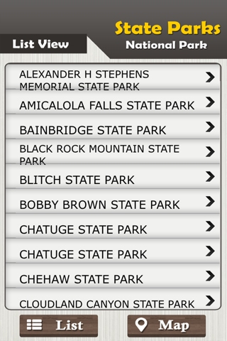 Georgia State Parks & National Parks Guide screenshot 3