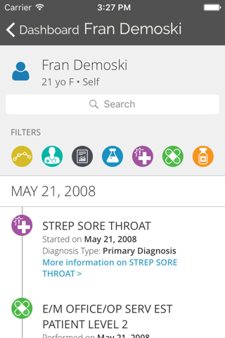 Collaborative Family Health Record (cFHR™) screenshot 4