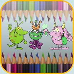 monster coloring book lite - My Apps Colorings Books For Kids Free