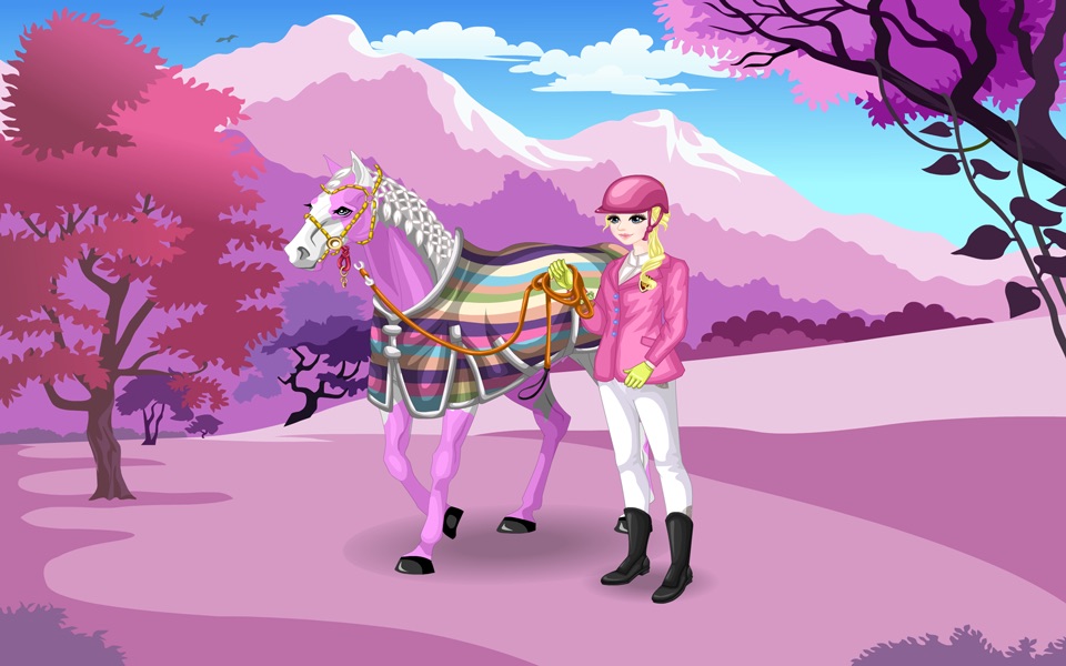 Mary's Horse Dress up 3 - Dress up and make up game for people who love horse games screenshot 4