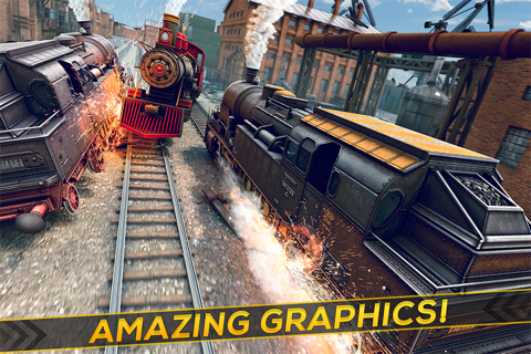 Train Driving Adventure | The 3D Rail Race Train Game for Free screenshot 2