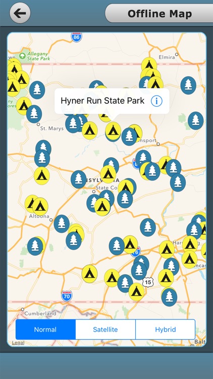 Pennsylvania - Campgrounds & State Parks