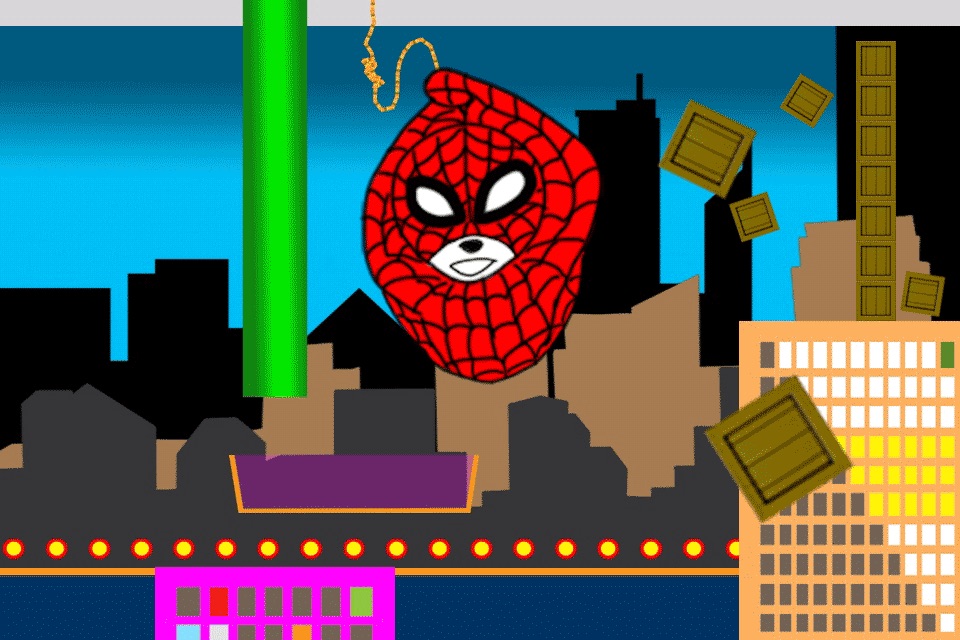 Ninja Jump - Spiderman version screenshot 4