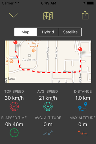 Speed Minder - Speedometer & Trip Log screenshot 2