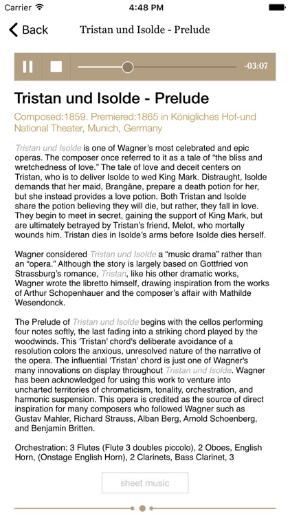 Informusic-Classical Music History & Composer App screenshot-4