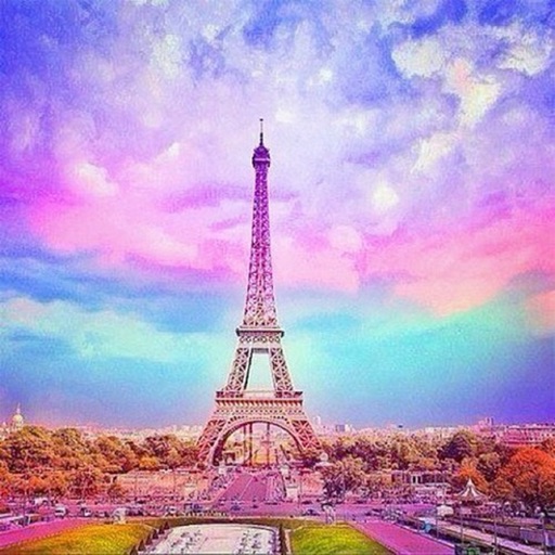 Pink Paris Wallpapers HD: Quotes Backgrounds with Art Pictures icon