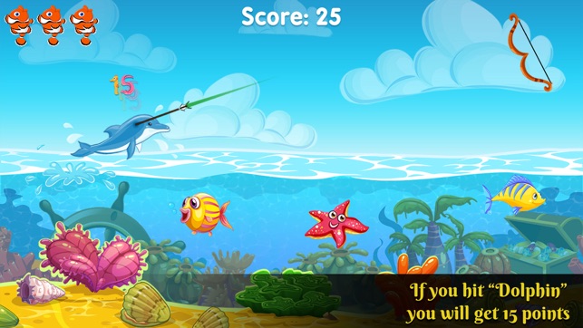 Fish Hunting – free addictive fishing archery shooting game (圖5)-速報App