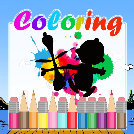 Coloring Game Charlie Brown Snoopy Edition Icon