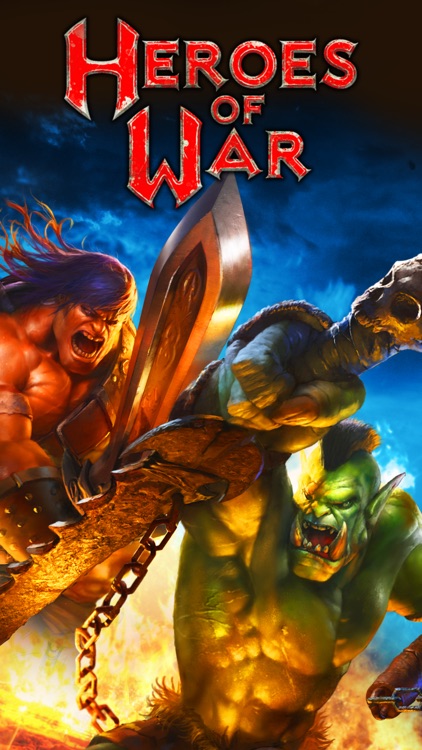 Heroes of War: Orcs vs Knights screenshot-0