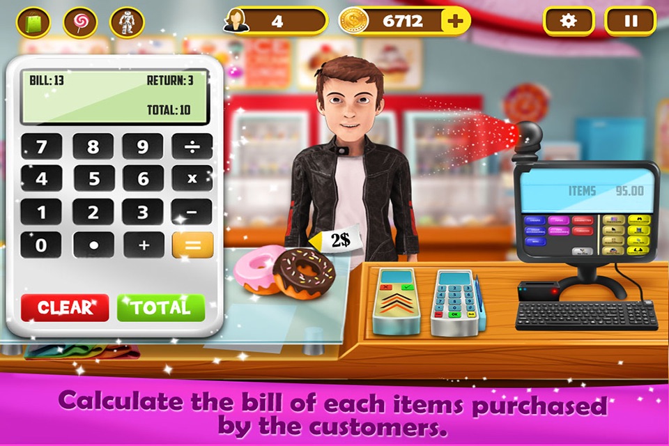 Ice Cream & Cake Cash Register screenshot 3